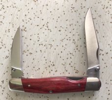 VINTAGE KERSHAW 4380 KAI JAPAN DOUBLE CROSS LINER LOCK KNIFE/ PIECE IS “MINT” 