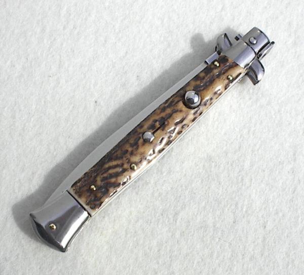 NEW FRANK BELTRAME 11" GENUINE STAG ITALIAN STILETTO