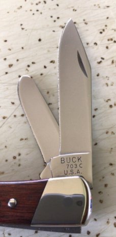 VINTAGE BUCK USA 703 STOCKMAN 1995 POCKET KNIFE / GORGEOUS KNIFE VINTAGE BUCK USA 703 STOCKMAN 1995 POCKET KNIFE / GORGEOUS KNIFE