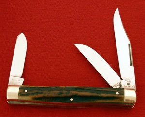 HEN & ROOSTER Solingen GUTMANN Germany Prime Stag STOCKMAN Knife 1945/1980 Vintage