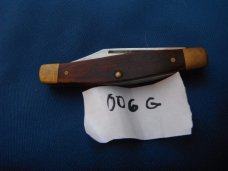 Craftsman USA 95234Stockman Pocket Knife Wood Handle - 3 Blade - 3 5/16” Closed Craftsman USA 95234Stockman Pocket Knife Wood Handle - 3 Blade - 3 5/16” Closed