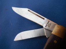 Craftsman USA 95234Stockman Pocket Knife Wood Handle - 3 Blade - 3 5/16” Closed Craftsman USA 95234Stockman Pocket Knife Wood Handle - 3 Blade - 3 5/16” Closed