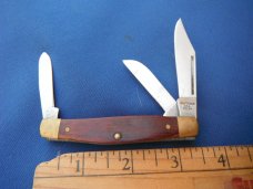 Craftsman USA 95234Stockman Pocket Knife Wood Handle - 3 Blade - 3 5/16” Closed Craftsman USA 95234Stockman Pocket Knife Wood Handle - 3 Blade - 3 5/16” Closed