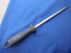 Zwilling J.A. Henckels Germany Professional Sharpening Steel, 9-inch Stainless Honing Steel 