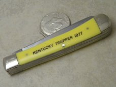 Case XX USA 3 Dot 3254 Yellow Kentucky Trapper 1977 Knife Case XX USA 3 Dot 3254 Yellow Kentucky Trapper 1977 Knife