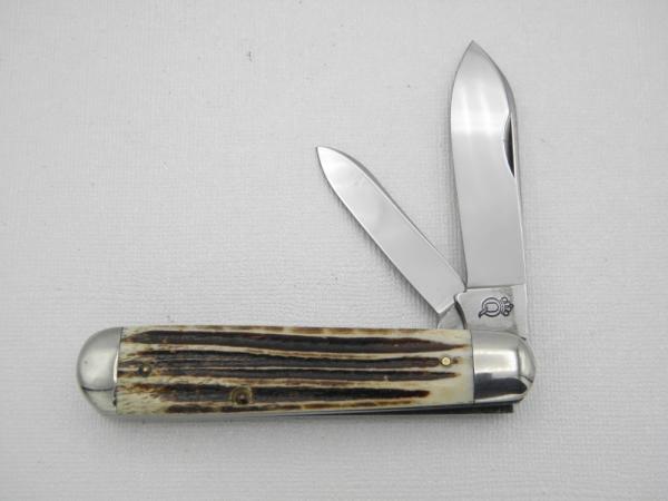 Queen Cutlery #18 heavy jack: 3 5/8” closed, early 1950s, genuine Winterbotton bone handles Queen Cutlery #18 heavy jack: 3 5/8” closed, early 1950s, genuine Winterbotton bone handles