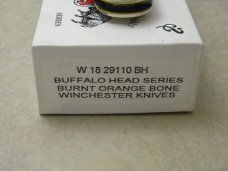 Winchester USA W 18 29110-BH Buffalo Head Series Bone Elephant Toe Knife in Box Winchester USA W 18 29110-BH Buffalo Head Series Bone Elephant Toe Knife in Box