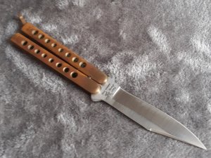 Vintage 1980's Brass Frost Cutlery made in Japan