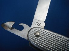 Victorinox Swiss Army Knife Pioneer Alox Pocket Knife, Multi-Tool, Silver Alox, Ribbed Victorinox Swiss Army Knife Pioneer Alox Pocket Knife, Multi-Tool, Silver Alox, Ribbed
