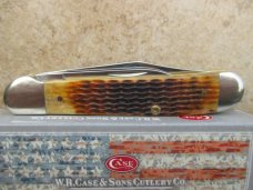 Case XX Copperhead (Model 6249) Antique Bone Rogers Corncob Jig Case XX Copperhead (Model 6249) Antique Bone Rogers Corncob Jig