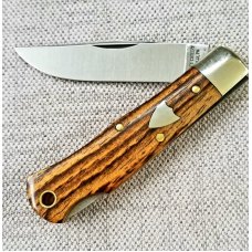 Great Eastern Northfield 831121LB, Tascosa Lockback, Mexican Bocote Wood.3 5/8"..1095..NIT.., 