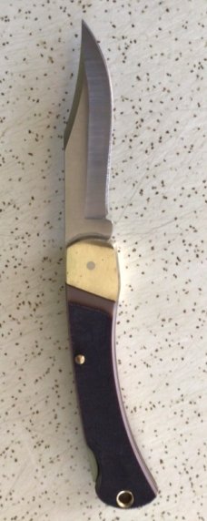 VINTAGE SCHRADE USA 6OT “OLD TIMER” LOCKBACK KNIFE/ GORGEOUS BLADE on THIS KNIFE  