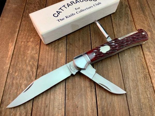 Cattaraugus by A.G. Russell for the KCC Folding Hunter With Lock Seki Japan Made 