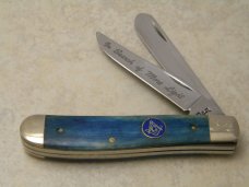 Case XX USA 6 Dot B207 SS Bone Freemason Mini Trapper Knife NIB