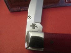 Case XX 2010 Red Micarta TrapperLock  Pattern # 10154L SS