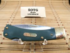 SCHRADE+ OLD TIMER 50TG BRUIN LOCKBACK POCKET KNIFE USA MADE IN ORIGINAL BOX NEVER USED OR CARRIED SCHRADE+ OLD TIMER 50TG BRUIN LOCKBACK POCKET KNIFE USA MADE IN ORIGINAL BOX NEVER USED OR CARRIED