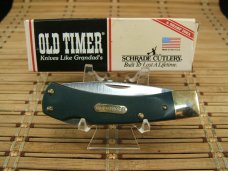 SCHRADE+ OLD TIMER 50TG BRUIN LOCKBACK POCKET KNIFE USA MADE IN ORIGINAL BOX NEVER USED OR CARRIED SCHRADE+ OLD TIMER 50TG BRUIN LOCKBACK POCKET KNIFE USA MADE IN ORIGINAL BOX NEVER USED OR CARRIED