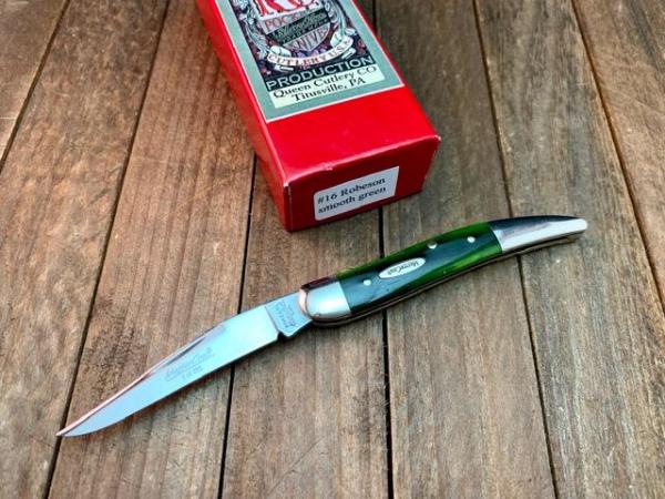 Robeson by Queen Small Toothpick Smooth Hunter Green Bone 1 of 200