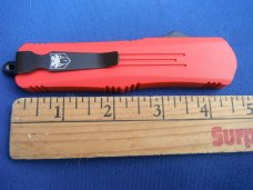 Automatic OTF Cobra Tec Knives Trump 2020 3" Drop Point Blade D2 Steel Auto Knife, Trump 2020 handle Automatic OTF Cobra Tec Knives Trump 2020 3" Drop Point Blade D2 Steel Auto Knife, Trump 2020 handle