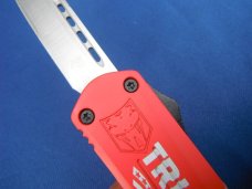 Automatic OTF Cobra Tec Knives Trump 2020 3" Drop Point Blade D2 Steel Auto Knife, Trump 2020 handle Automatic OTF Cobra Tec Knives Trump 2020 3" Drop Point Blade D2 Steel Auto Knife, Trump 2020 handle