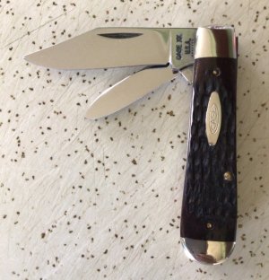 VINTAGE CASE XX BONE 1973 6235 1/2 JACK KNIFE / U WANT SWEET PIECES ??? THIS PIECE is ROCK SOLID