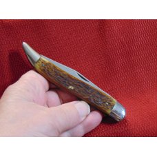 MINT CONDITION OLD QUEEN STEEL LARGE TOOTHPICK POCKET KNIFE ROGERS BONE c1976 MINT CONDITION OLD QUEEN STEEL LARGE TOOTHPICK POCKET KNIFE ROGERS BONE c1976