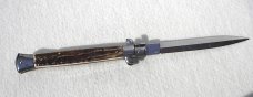NEW FRANK BELTRAME 11" GENUINE STAG ITALIAN STILETTO