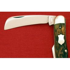 CATTARAUGUS CUTLERY CO LITTLE VALLEY NY 22569 Genuine Bone HAWKBILL Pruner Garden Knife 1886/1963 CATTARAUGUS CUTLERY CO LITTLE VALLEY NY 22569 Genuine Bone HAWKBILL Pruner Garden Knife 1886/1963