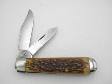 Queen Cutlery #10 heavy jack: 3 5/8” closed, circa 1946, Big Q tang stamp Queen Cutlery #10 heavy jack: 3 5/8” closed, circa 1946, Big Q tang stamp