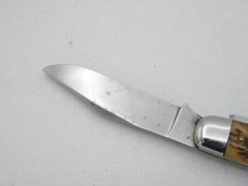 Queen Cutlery #10 heavy jack: 3 5/8” closed, circa 1946, Big Q tang stamp Queen Cutlery #10 heavy jack: 3 5/8” closed, circa 1946, Big Q tang stamp