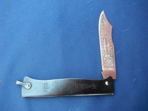 Douk-Douk All Steel Folder,  Folding Pocket Knife.  Made in France!!! 
