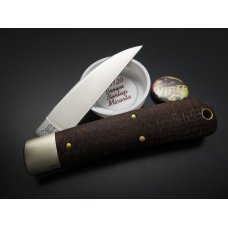 Great Eastern Cutlery #47 Viper Brown Burlap Micarta GEC Tidioute 470120