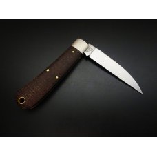 Great Eastern Cutlery #47 Viper Brown Burlap Micarta GEC Tidioute 470120