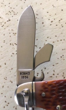 VINTAGE REMINGTON R3843 1996 TRAILHAND BULLET KNIFE/NOS/VERY SWEET PIECE & MINT VINTAGE REMINGTON R3843 1996 TRAILHAND BULLET KNIFE/NOS/VERY SWEET PIECE & MINT