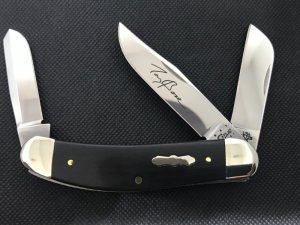 Case Tony Bose 2012 Shot Show Exclusive Ebony Sowbelly Stockman