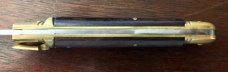 Vintage Italian Knife, Cocobolo Wood Handle, Unused 