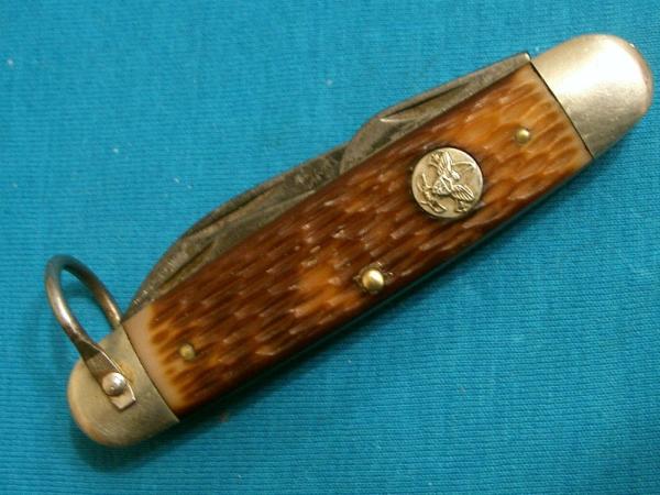 VINTAGE ULSTER BOY SCOUT CAMP SURVIVAL ENGINEERS FOLDING POCKET KNIFE KNIVES OLD VINTAGE ULSTER BOY SCOUT CAMP SURVIVAL ENGINEERS FOLDING POCKET KNIFE KNIVES OLD