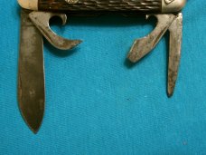 VINTAGE ULSTER BOY SCOUT CAMP SURVIVAL ENGINEERS FOLDING POCKET KNIFE KNIVES OLD