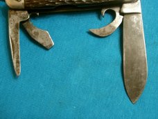 VINTAGE ULSTER BOY SCOUT CAMP SURVIVAL ENGINEERS FOLDING POCKET KNIFE KNIVES OLD VINTAGE ULSTER BOY SCOUT CAMP SURVIVAL ENGINEERS FOLDING POCKET KNIFE KNIVES OLD