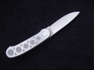 Vintage Barry Wood  MK-10  BALI-SONG  Pacific Cutlery Corp.(PCC), Satin Finish Blade & Original Box