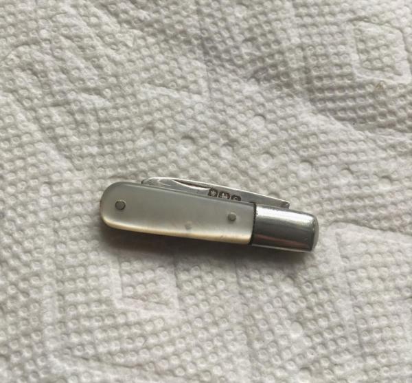 RARE MINATURE SHEFFIELD BARLOW