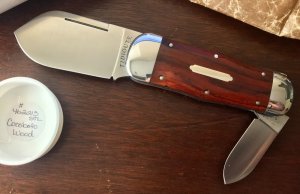 Great Eastern Cutlery Tidioute #462213STL Whaler, Cocobolo Wood Handle, New (GEC 46) 