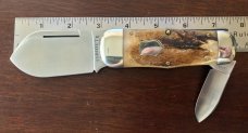 Great Eastern Cutlery Tidioute #462218 Whaler, Muscle Bone Handle, New (GEC 46) Great Eastern Cutlery Tidioute #462218 Whaler, Muscle Bone Handle, New (GEC 46)