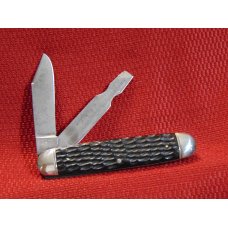 VINTAGE OLD NEW YORK KNIFE CO. HAMMER BRAND LOCKBACK TOOL KNIFE #2481 c1856/1931 VINTAGE OLD NEW YORK KNIFE CO. HAMMER BRAND LOCKBACK TOOL KNIFE #2481 c1856/1931