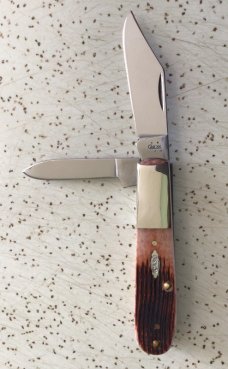 CASE XX 2006 CARAMEL BONE 62009 1/2 BARLOW POCKET KNIFE/NOS / MIRROR KNIFE CASE XX 2006 CARAMEL BONE 62009 1/2 BARLOW POCKET KNIFE/NOS / MIRROR KNIFE
