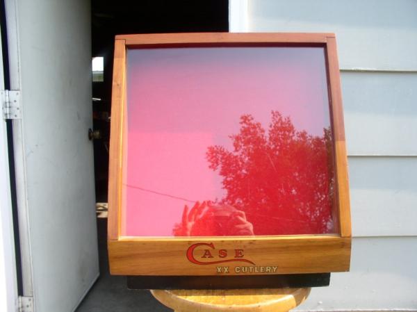 Vintage Case Knife Cabinet Vintage Case Knife Cabinet