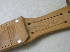 Compass Solingen Germany #841 Stag Fixed Blade Sheath Knife