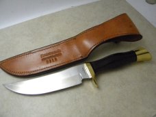 Browning USA 5518 Sportsman Wood Fixed Blade Sheath Knife