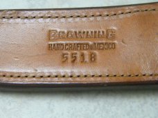 Browning USA 5518 Sportsman Wood Fixed Blade Sheath Knife