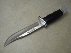 Buck 119 USA Black Buck Special Fixed Blade Hunting Sheath Knife in Box 1973
